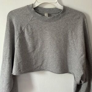 Alo Yoga Pullover Cropped Sweatshirt